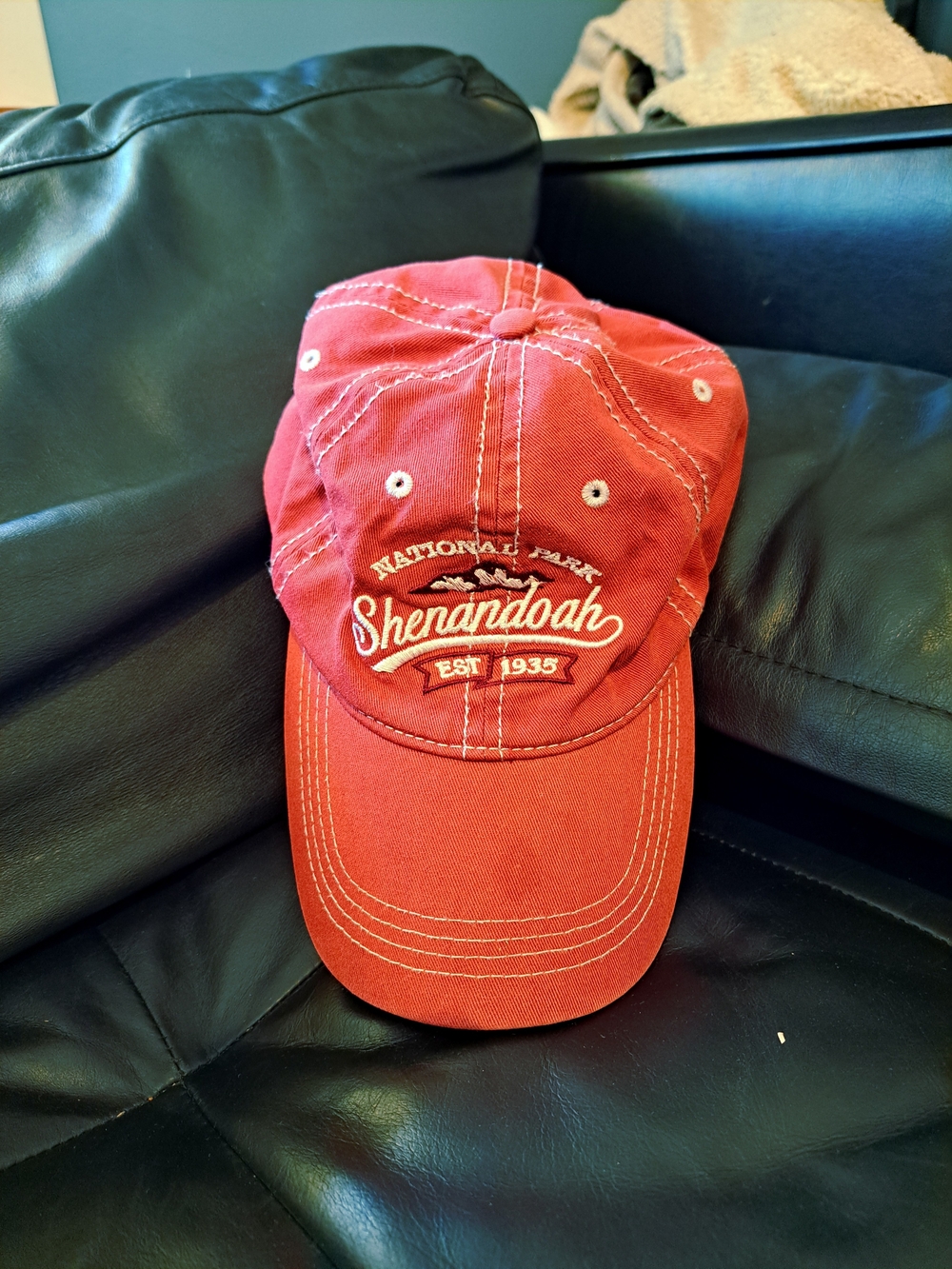 Shenandoah National Park Red Baseball Cap